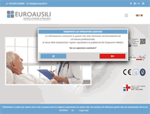 Tablet Screenshot of euroausili.it